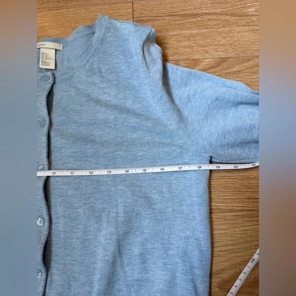 H&M Basic Light Blue Cardigan - Picture 4 of 6